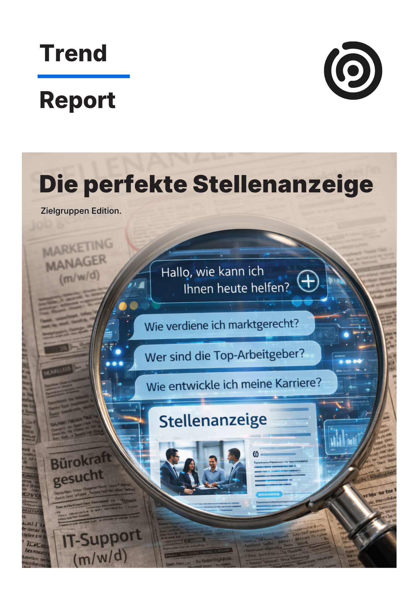 Trendreport Die perfekte Stellenanzeige PNG